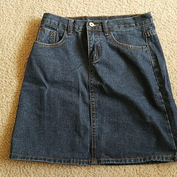 PRICE DROP NWT blue jean skirt - Picture 1 of 2
